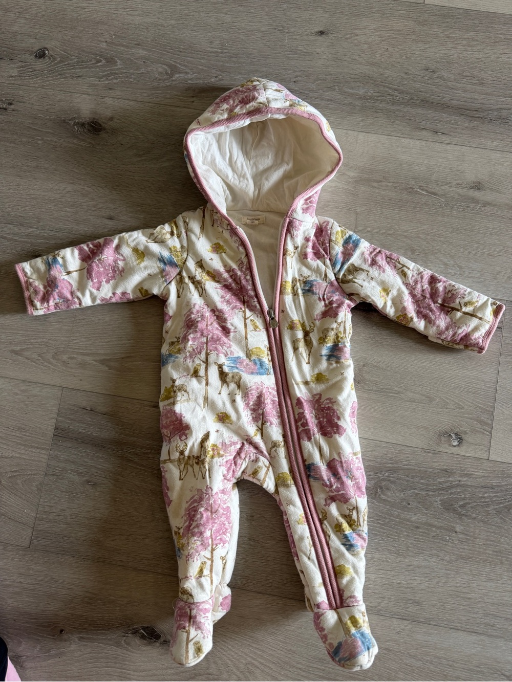 Burt’s Bees Bunting Suit - 3-6 months
